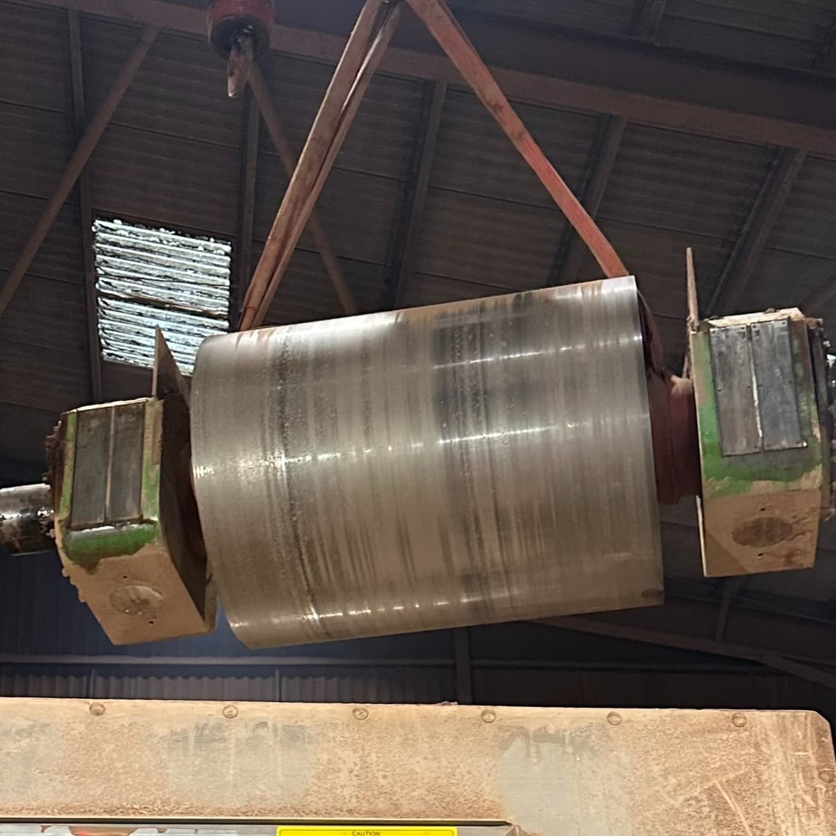 Heavy lift in progress