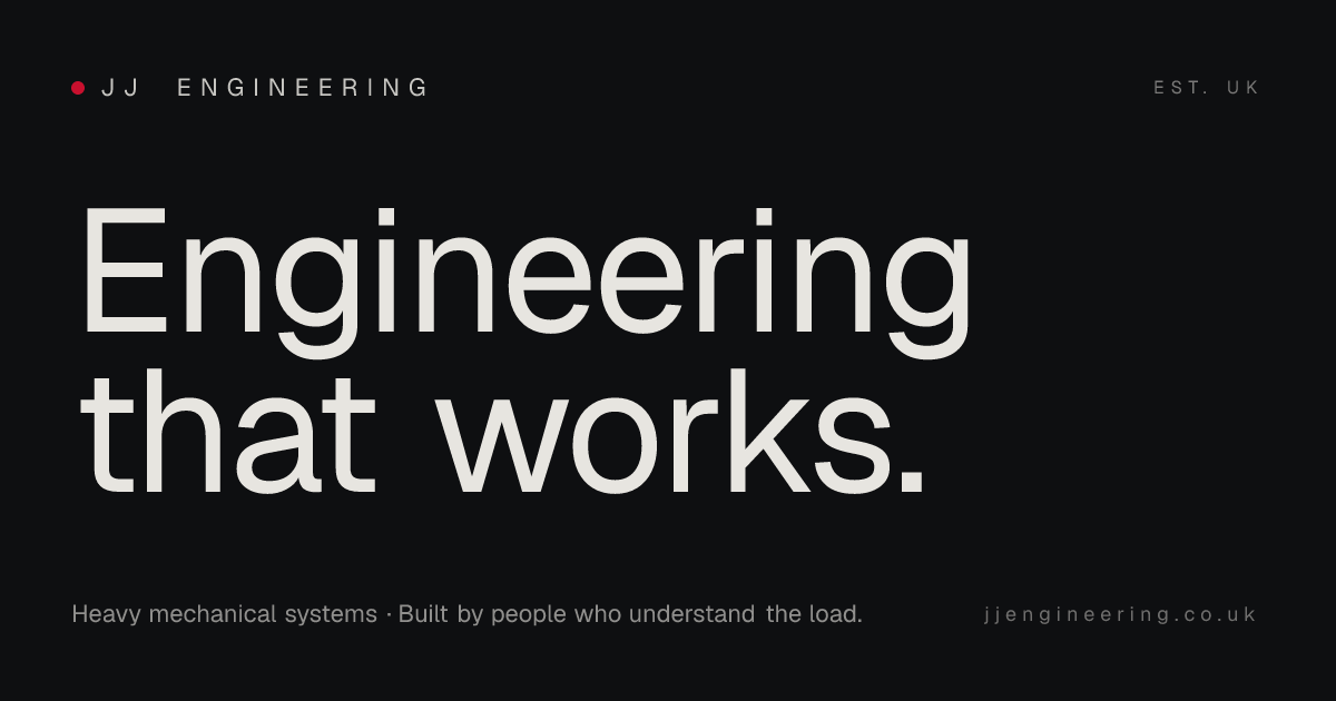 JJ Engineering — Engineering that works