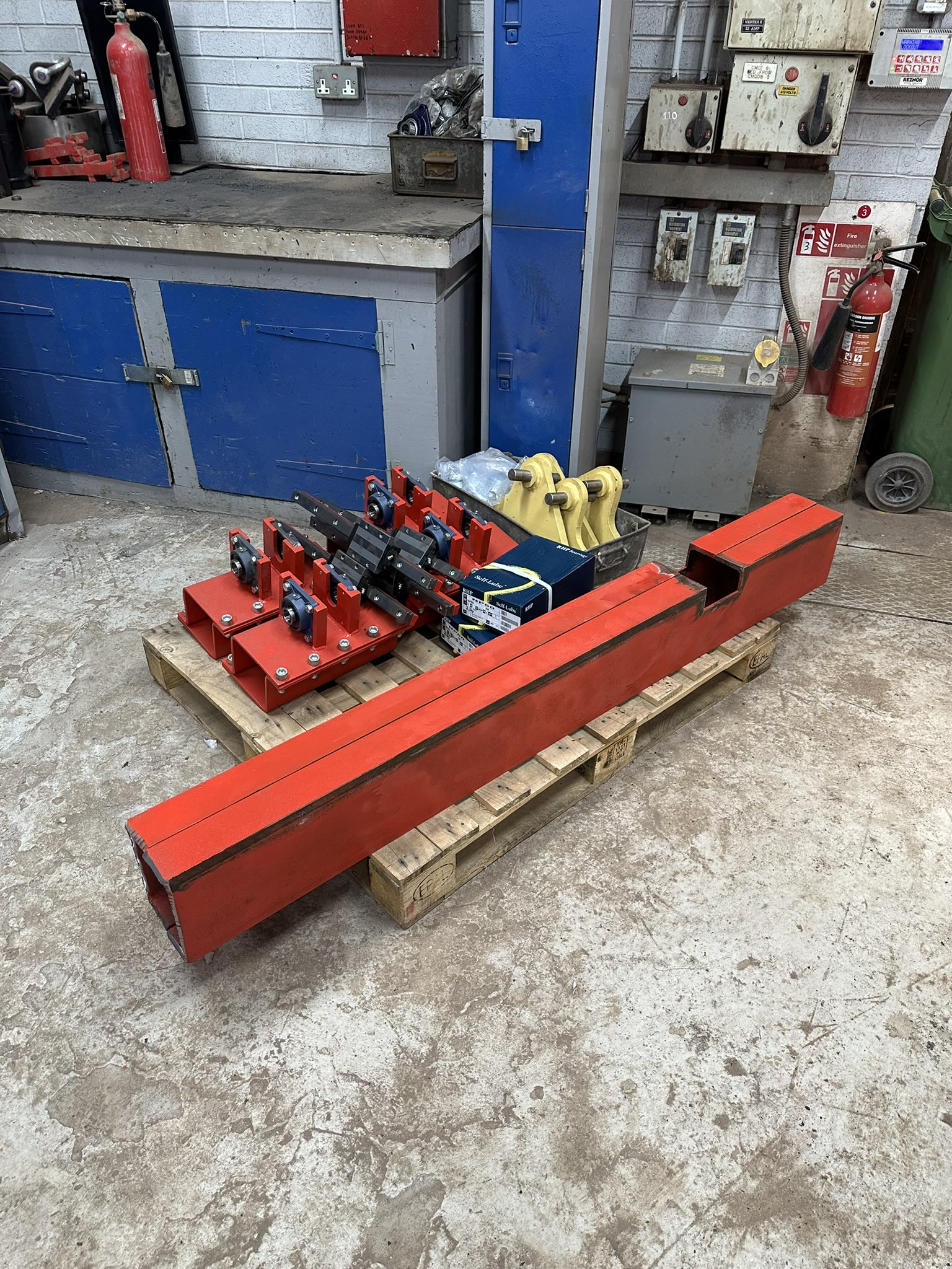 Cutting table modernisation