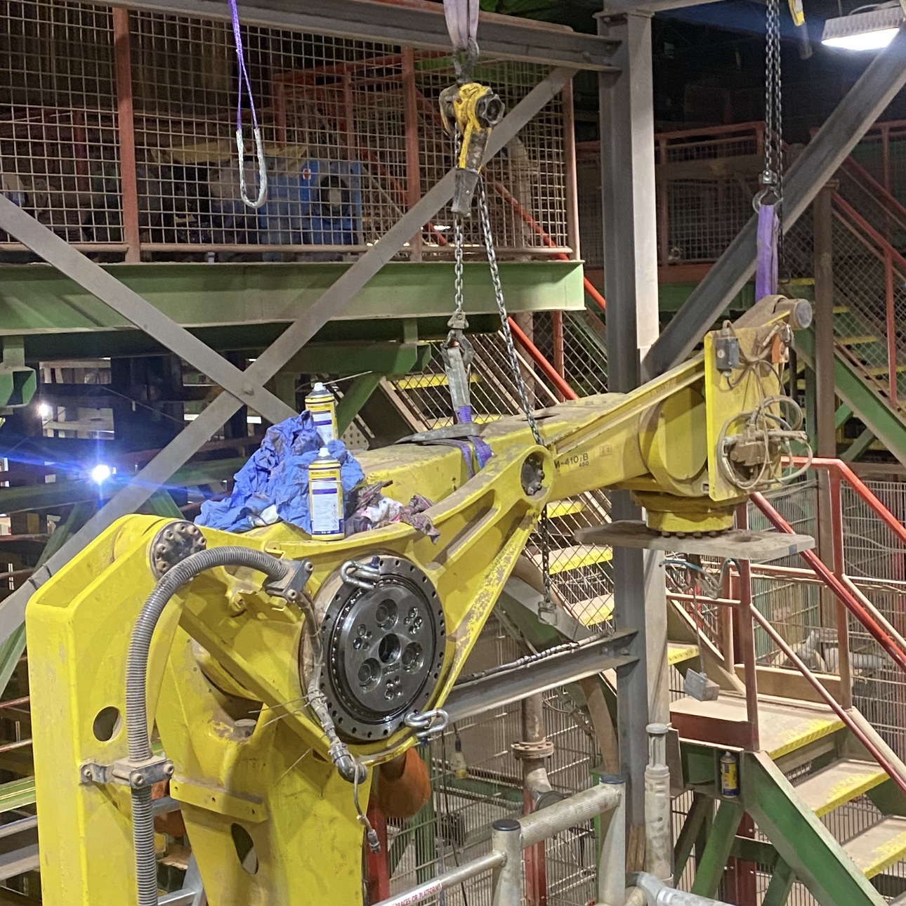 FANUC robot recovery — diagnostics